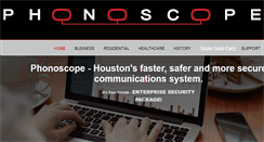 Desktop Screenshot of phonoscope.com